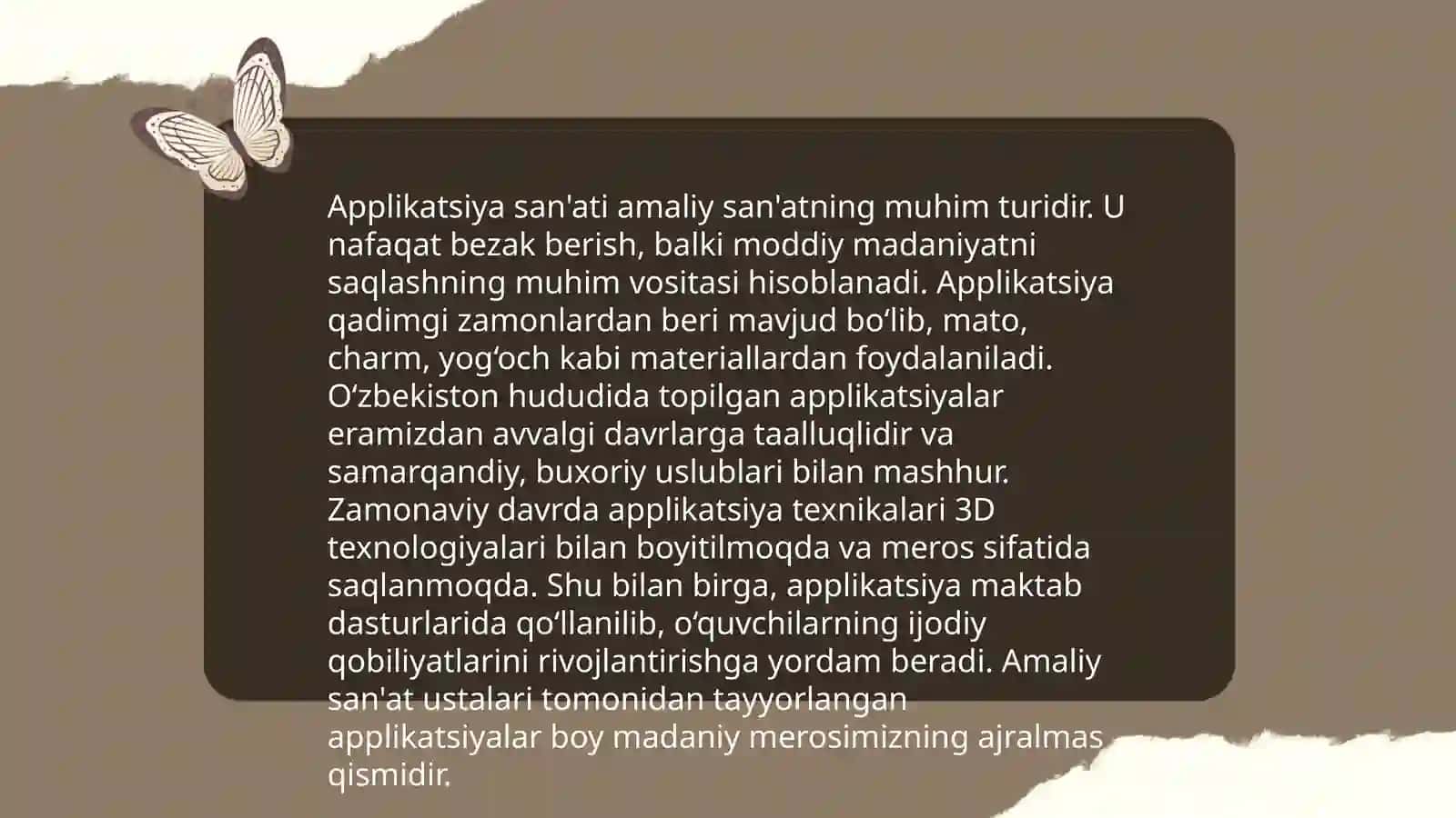 Applikatsiya amaliy san’at turi sifatida 4