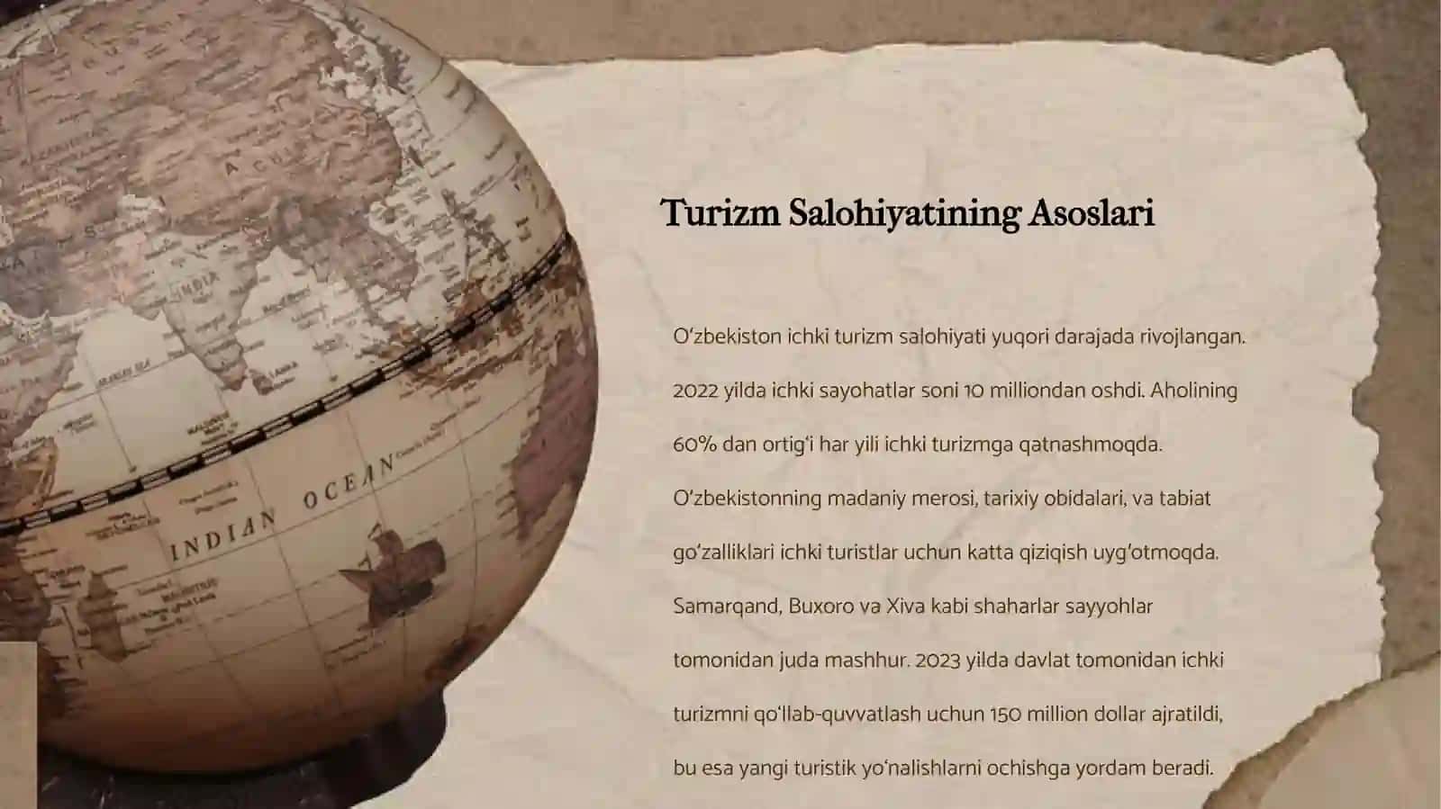 Oʻzbekistonning ICHKI TURIZM SALOHIYATI 4