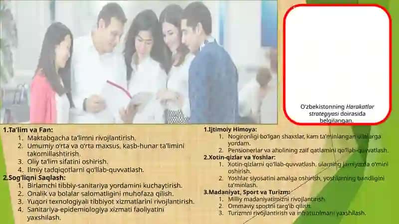 Oʻzbekiston Harakatlar strategiyasi 4