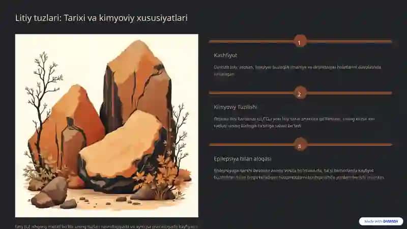 Epilepsiya, Litiy Tuzlari va Sedativ Vositalar 4