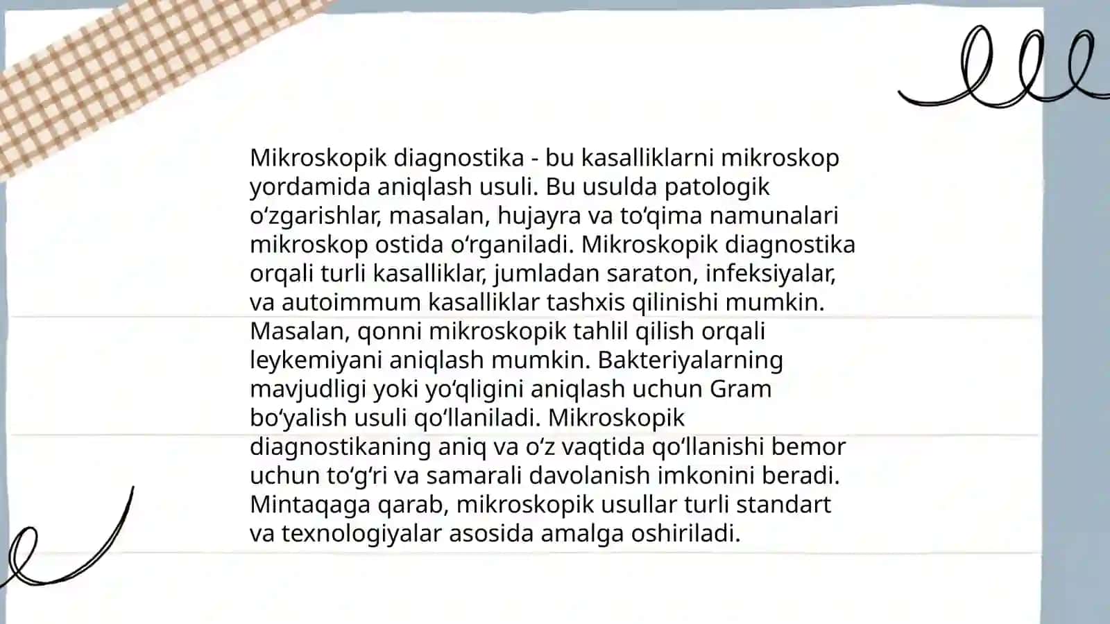 Parazit kasalliklarining diagnostik usullari 4