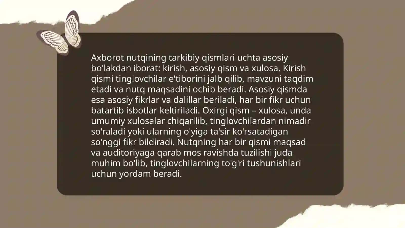 Axborot va chiqish nutqi xususiyatlari 4