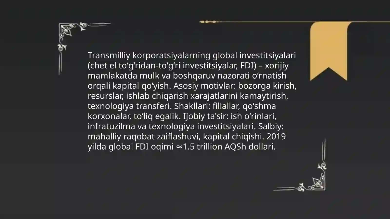 Globallashuv sharoitida transmilliy korporatsiyalar 4
