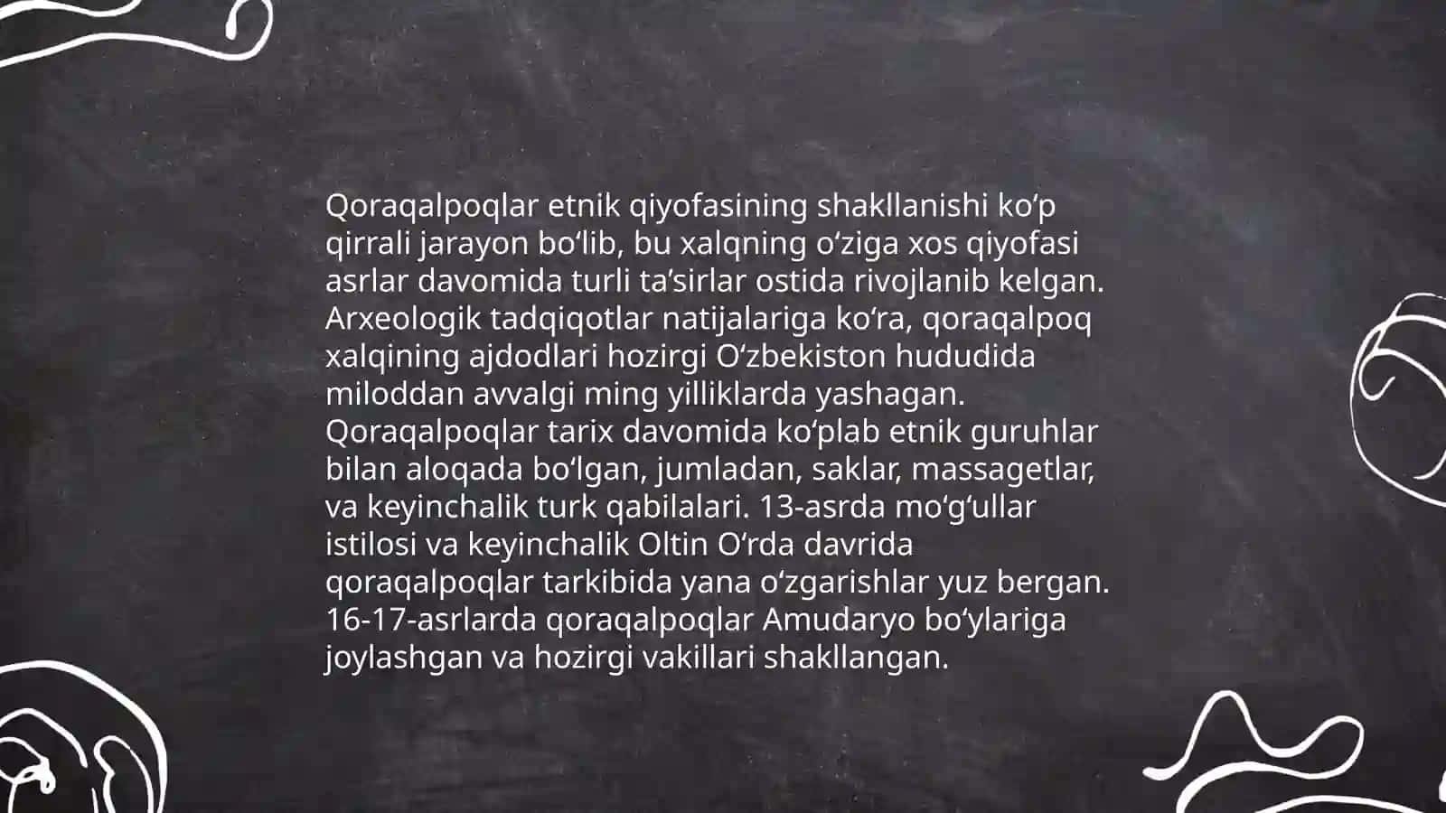 Qoraqolpoq xalqining etnogenezi 4