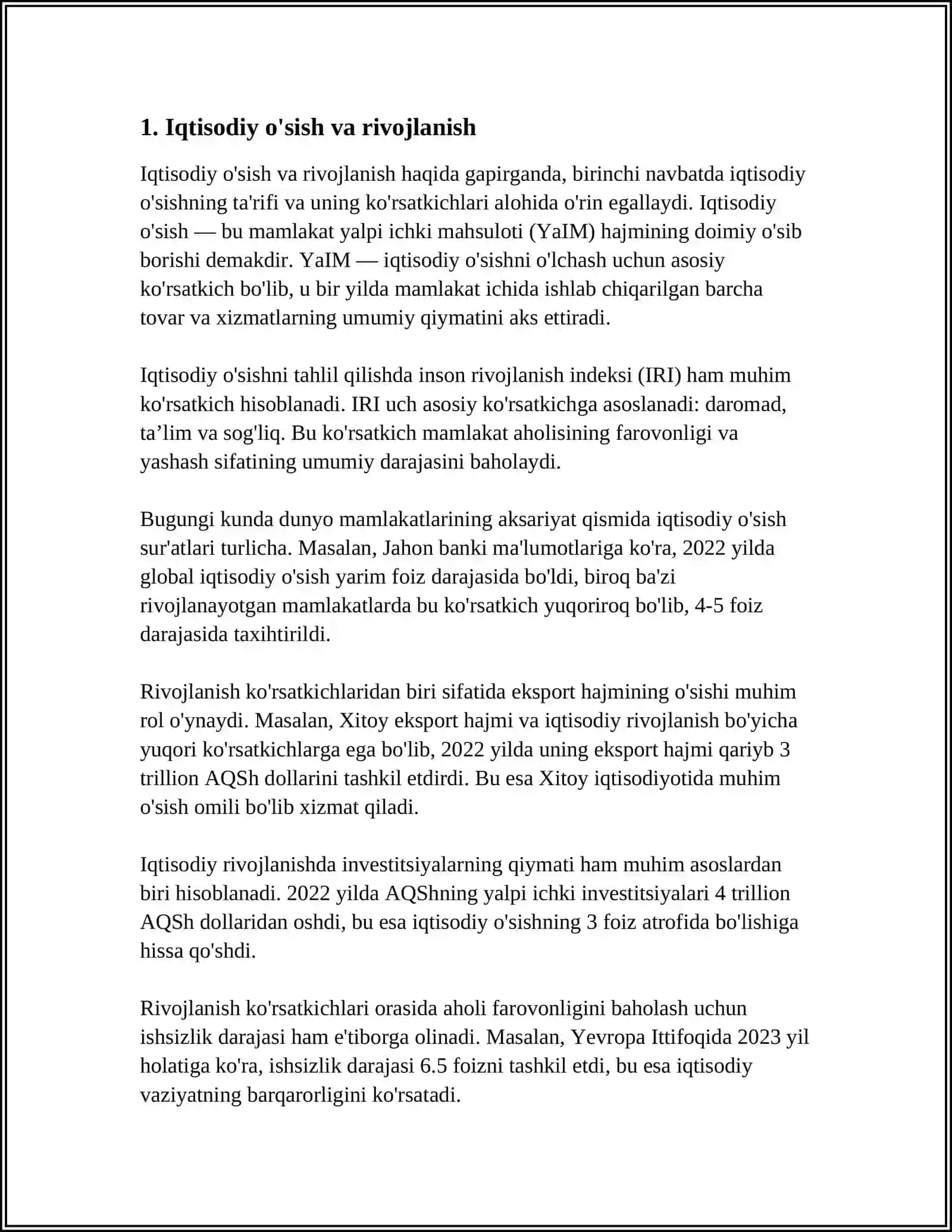 QARSHI DAVLAT UNIVERSITETI IQTISODIYOT KAFEDRASI 4
