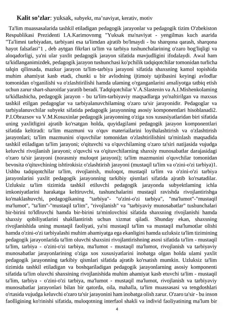Ta'lim tizimini boshqarish 4