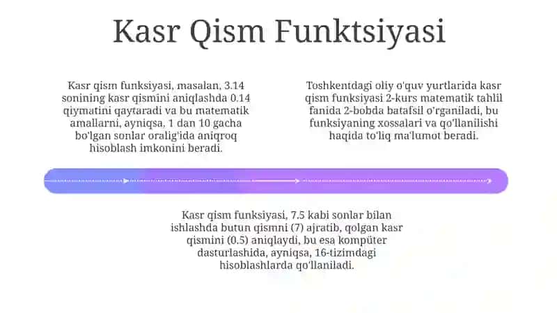 Butun qism va kasr qism funksiyalari 4