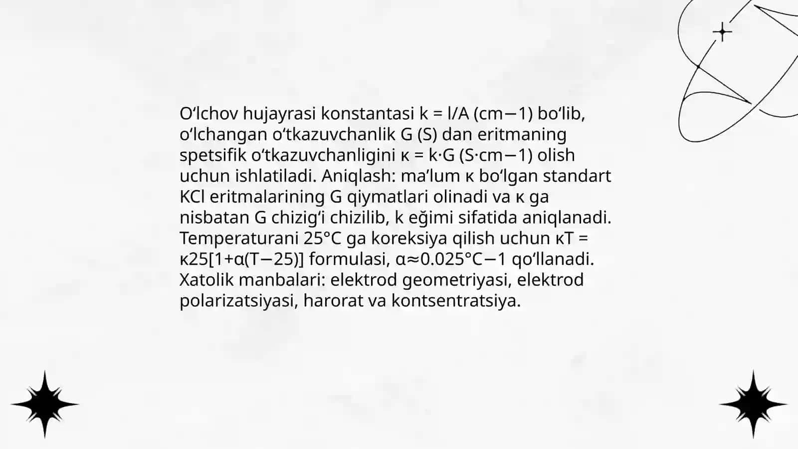 ELEKTR YURITUVCHI KUCHNI ANIQLASH USULLARI 4