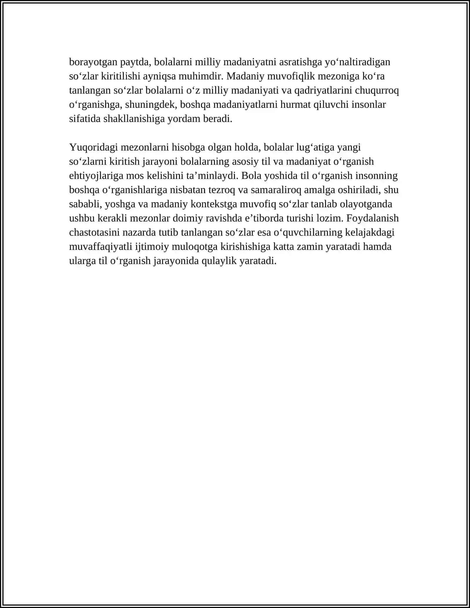 BOLALAR LUG'ATIGA YANGI SO'ZLAR KIRITISH 4