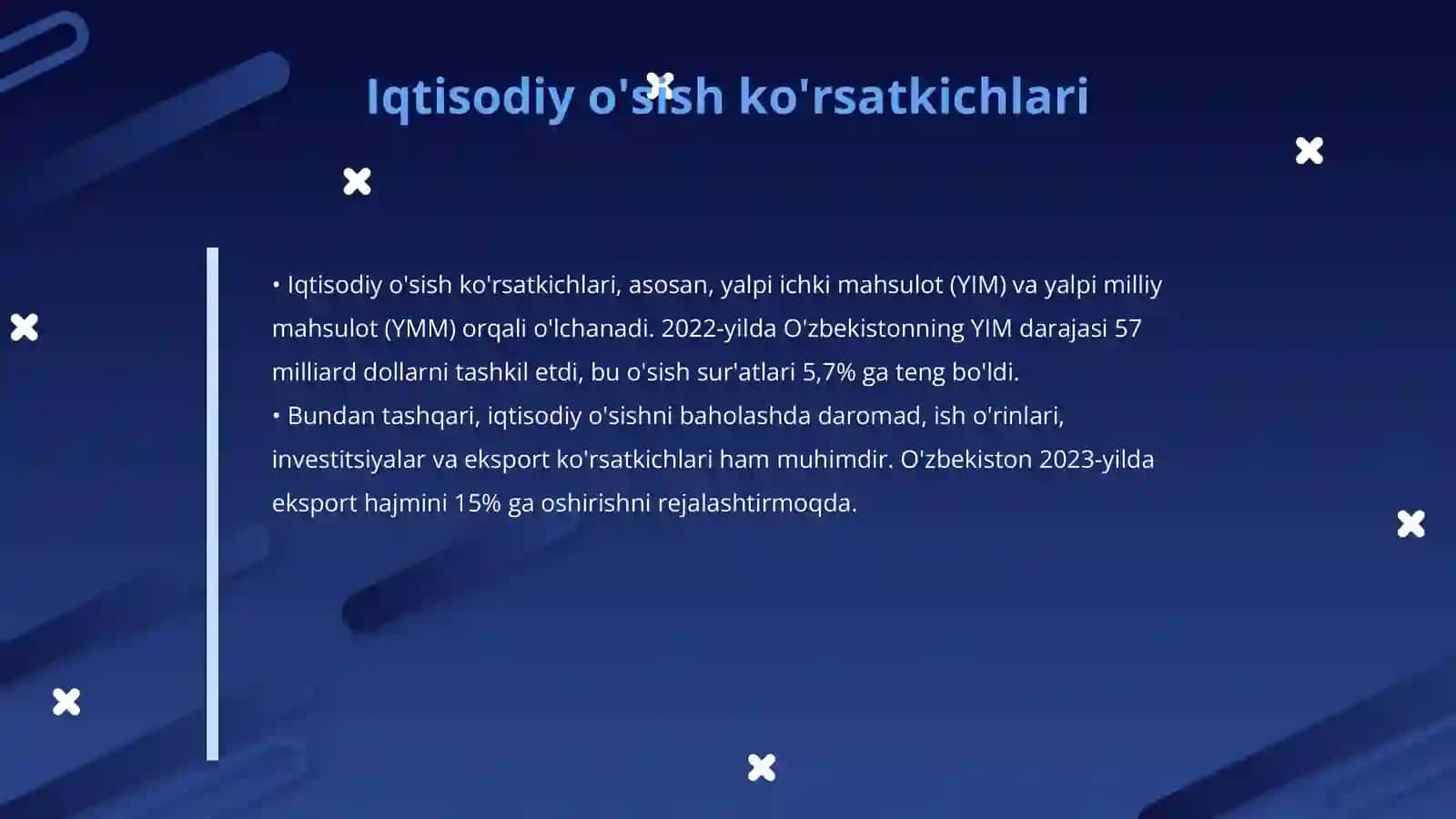 Iqtisodiy o'sish omillari 4