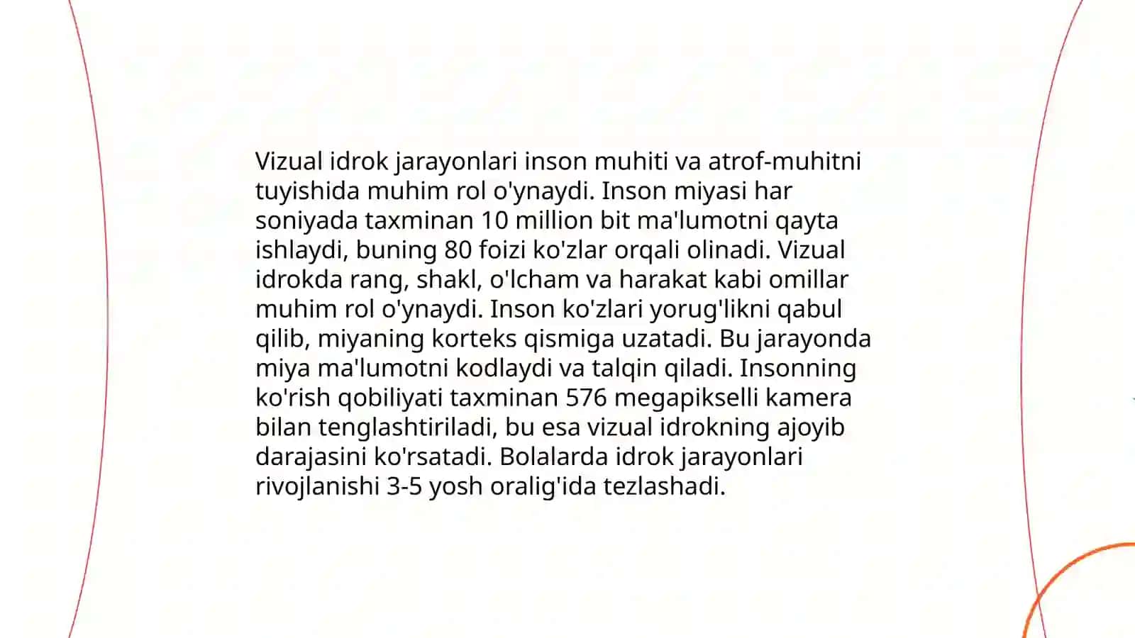 Idrok va Diqqatning o‘zaro ta'siri 4