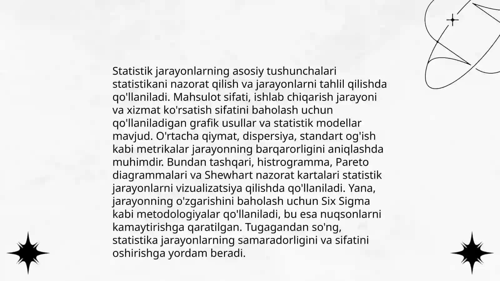 Fluktuatsiyaning statistik nazariyasi 4