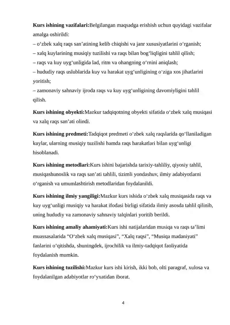 O’zbek xalq musiqasida raqs va kuy uyg’unligi 4