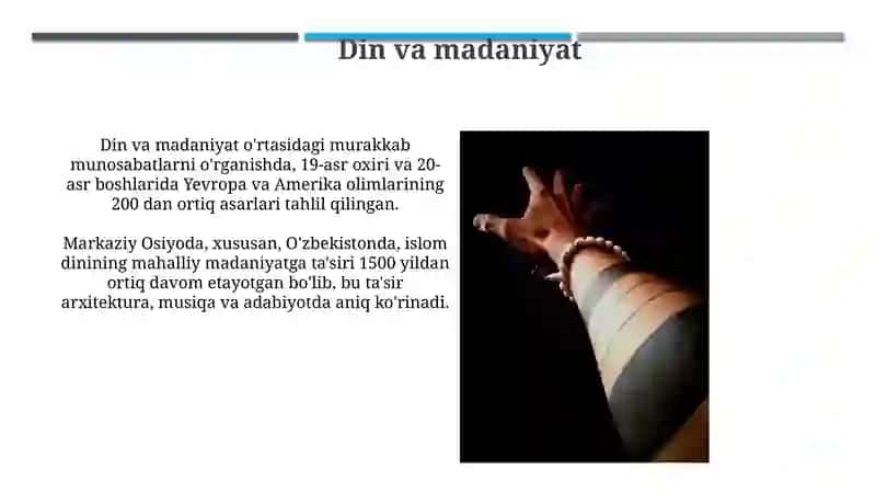 Dinshunoslik fanidan 4