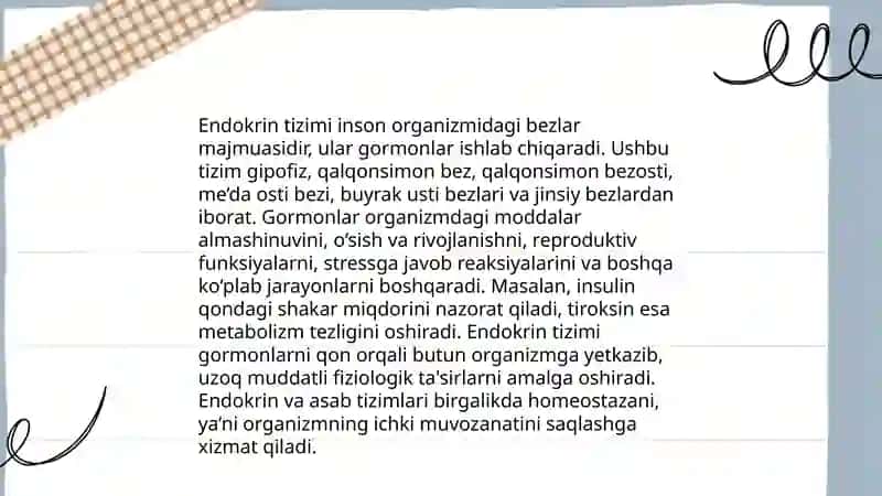 Ichki Sekresiya Bezlari 4