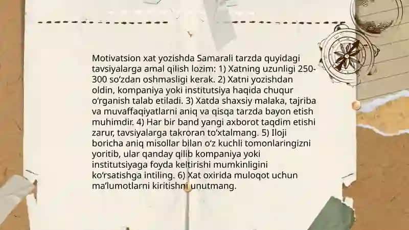 Rezyume yozish usullari 4