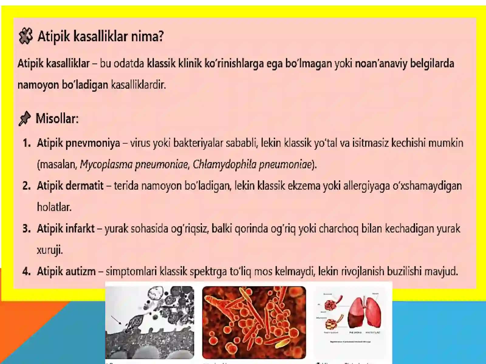Atipik kasalliklar 4