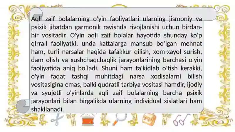 Maktabgacha yoshdagi aqli zaif bolalarning muloqot xususiyatlari 4