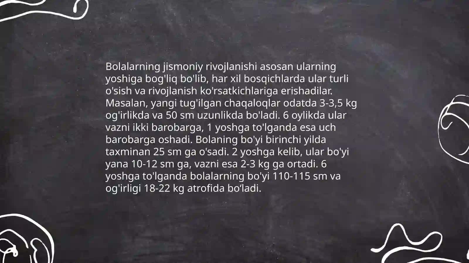 Muskullar faoliyati va bolalarning jismoniy imkoniyatlari 4