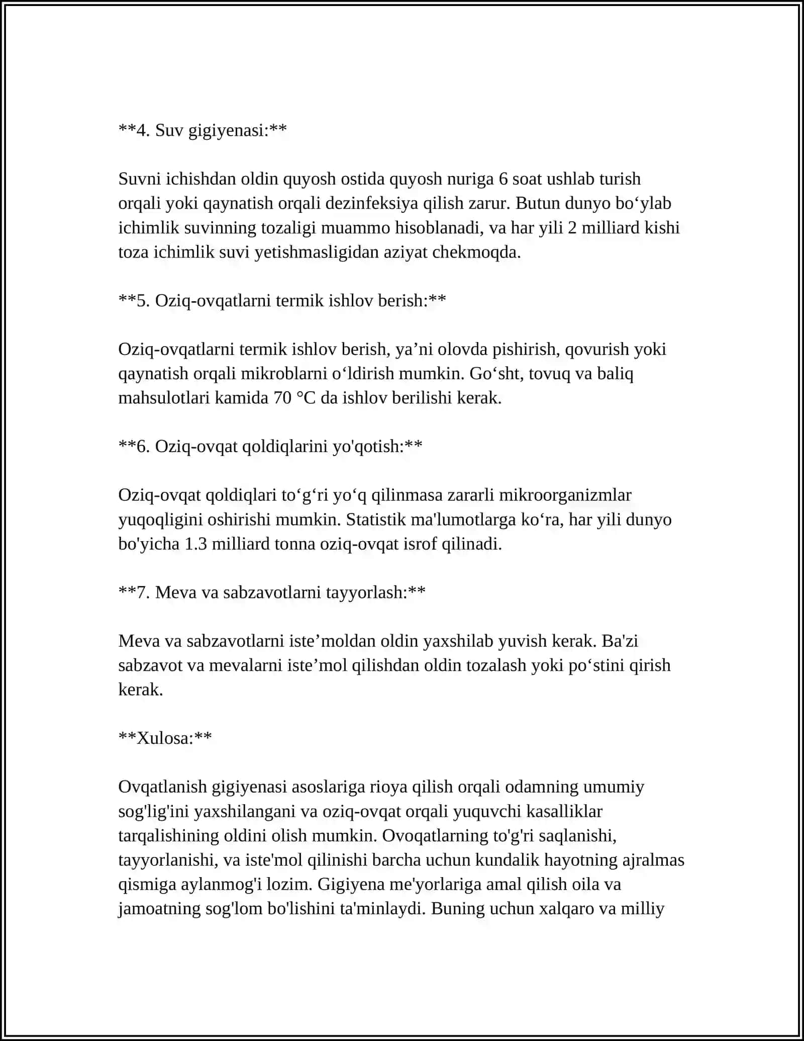OVQATLANISH GIGIYENASI 4