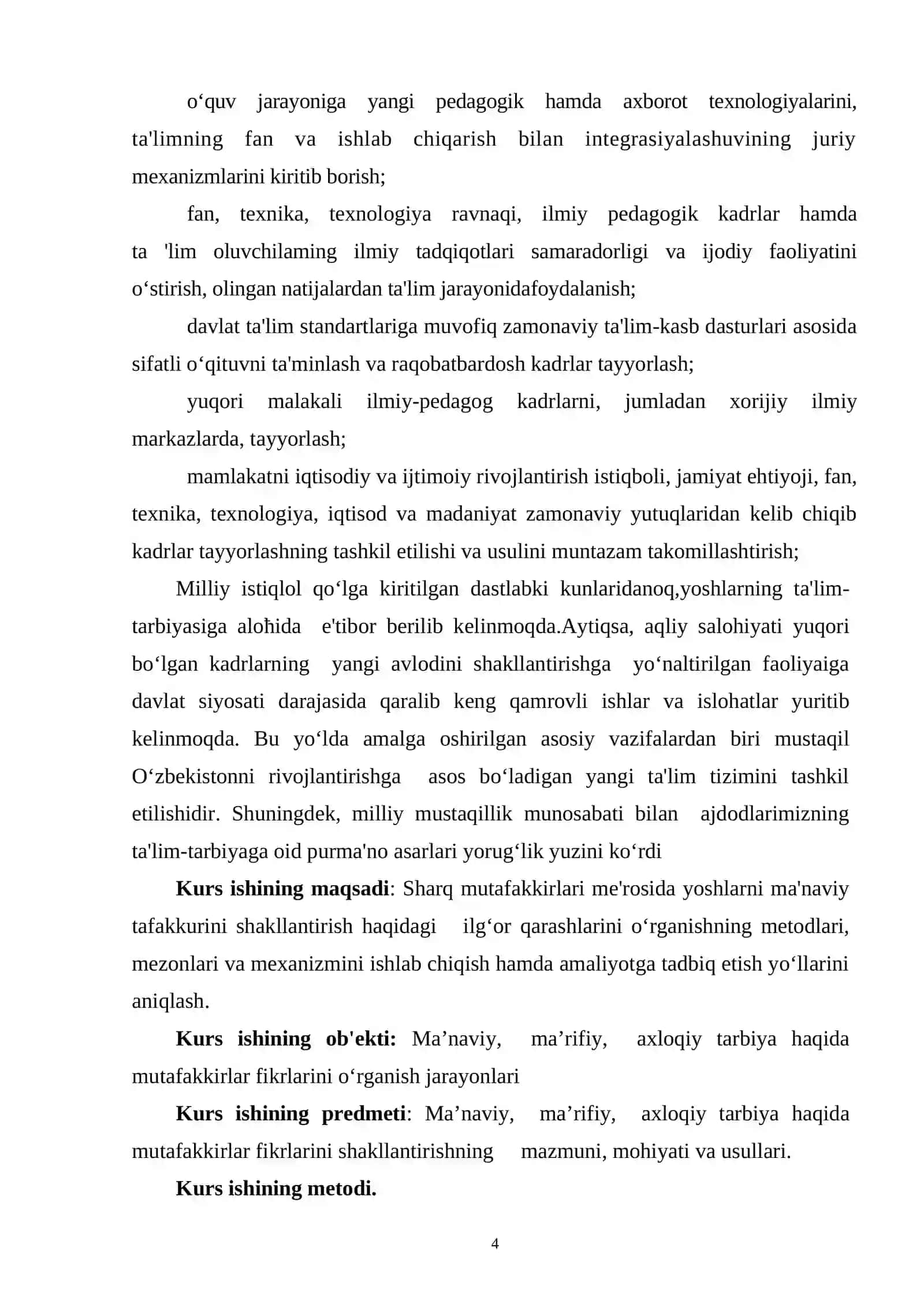 MA’NAVIY, MA’RIFIY, AXLOQIY TARBIYA HAQIDA MUTAFAKKIRLAR FIKRLARI 4