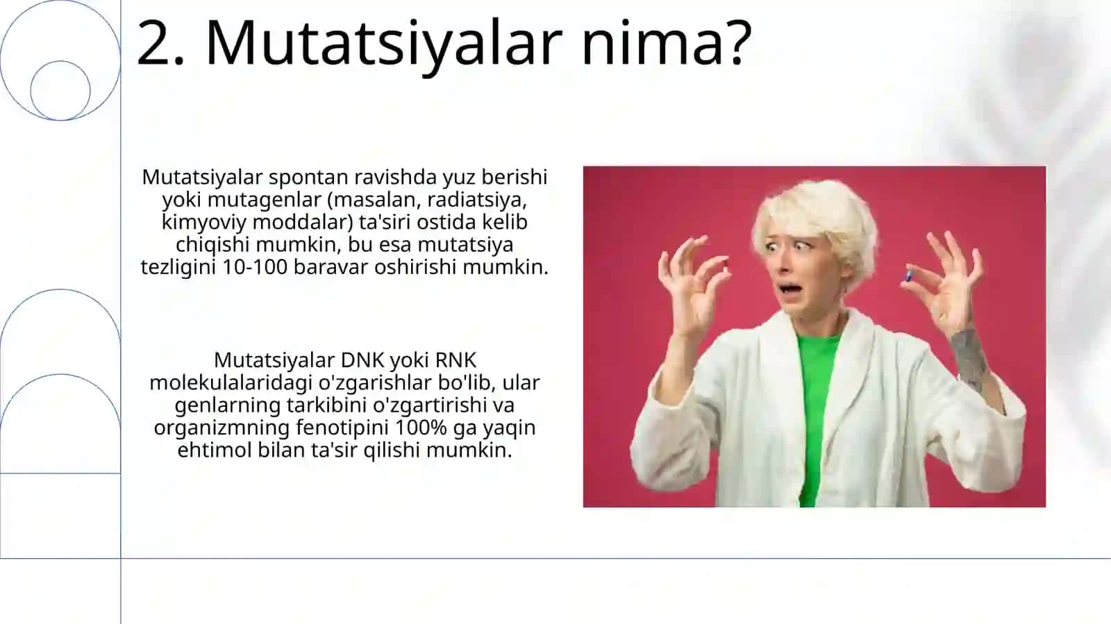 Mutatsiya zararlimi? 4
