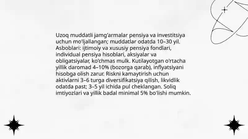 Jamg'arma turlari 4