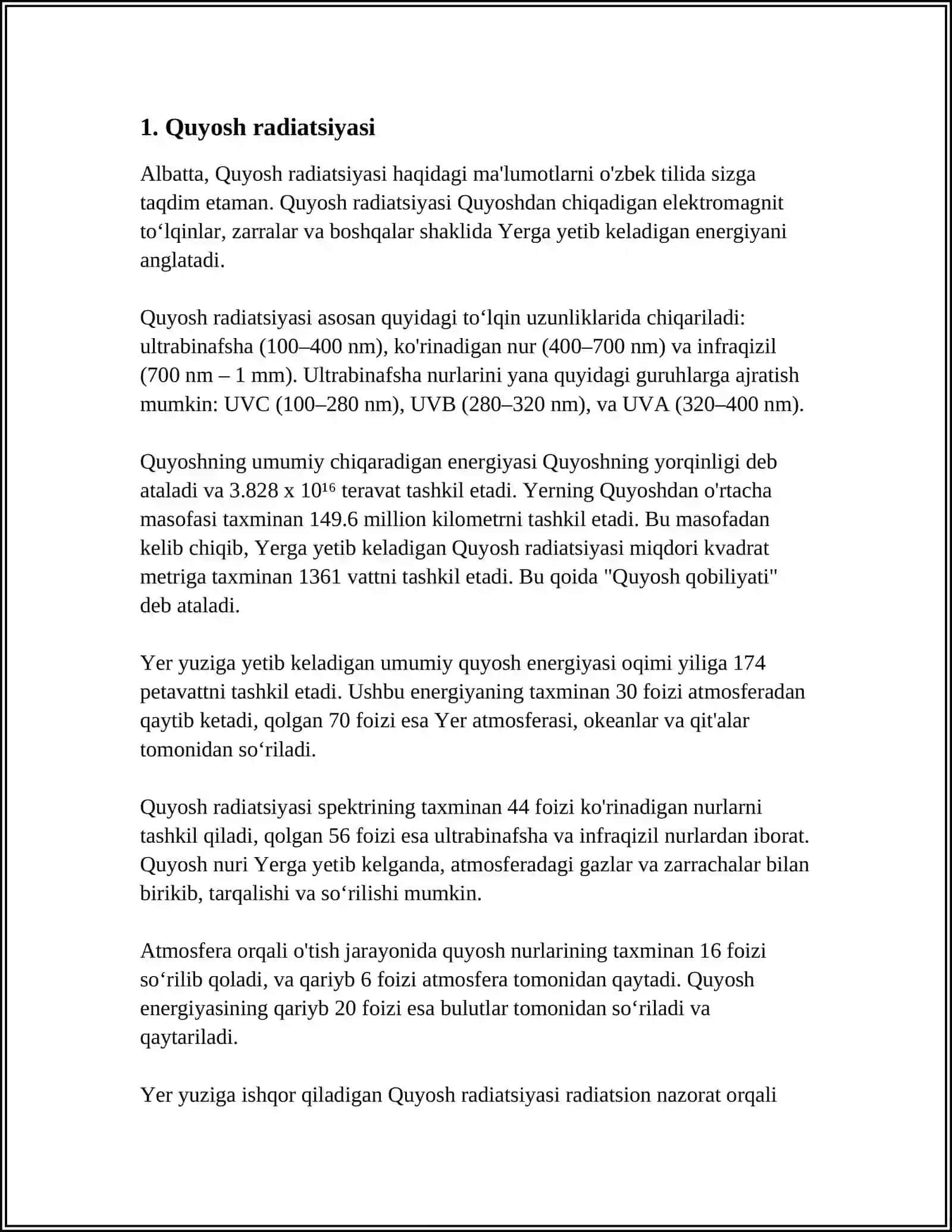 SISTEMA ISSIQLIQ EFFEKTIGA TASIR ETUVCHI FAKTORLAR 4