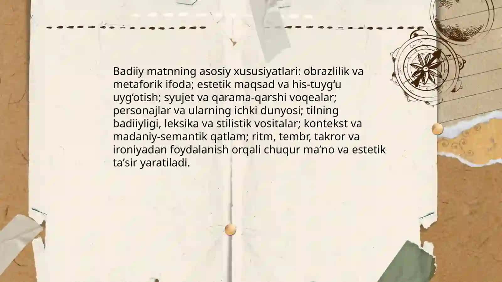 Badiiy matn haqida nazariy ma'lumot 4