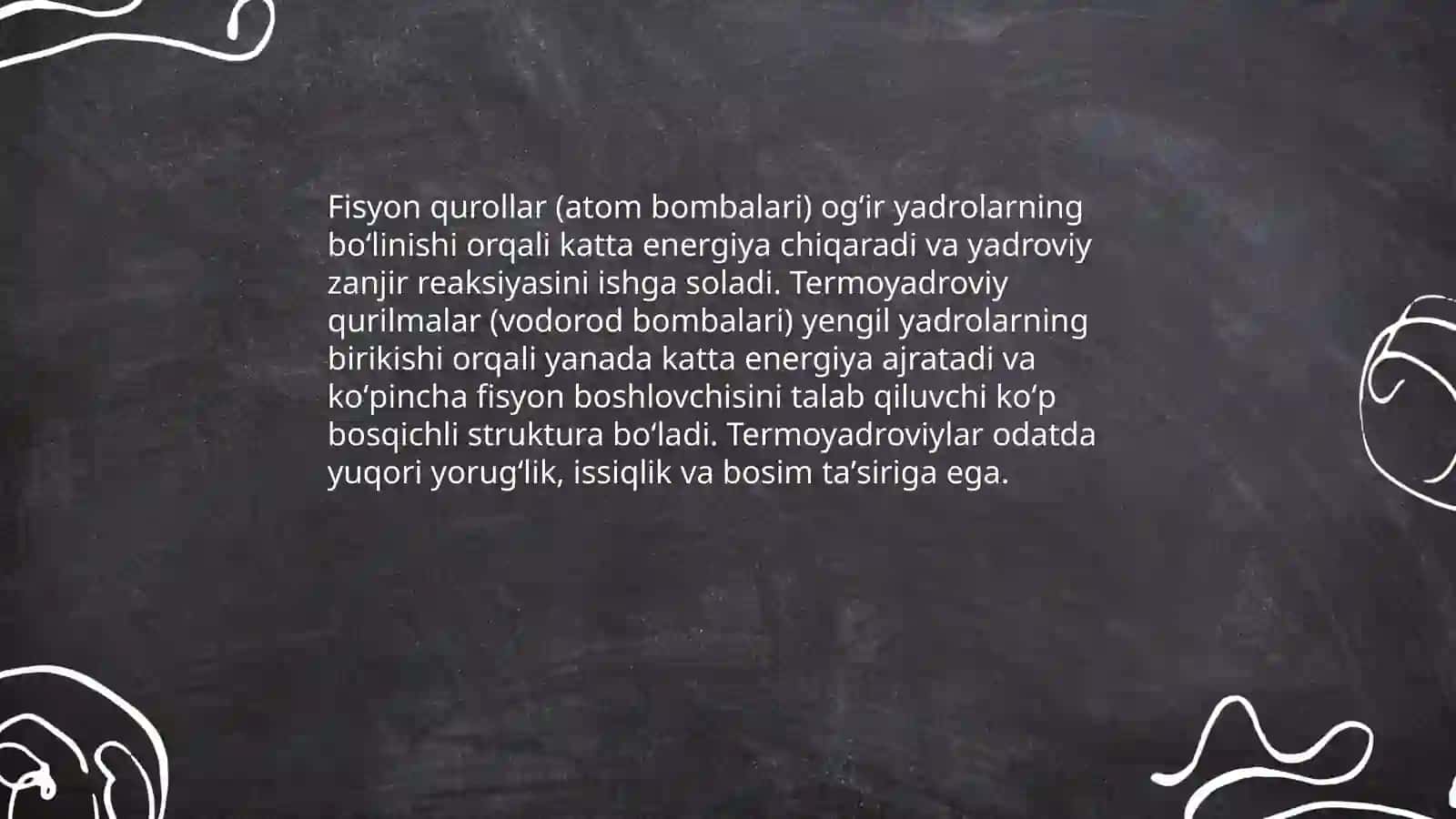Yadroviy qurol va uning tavsifi 4