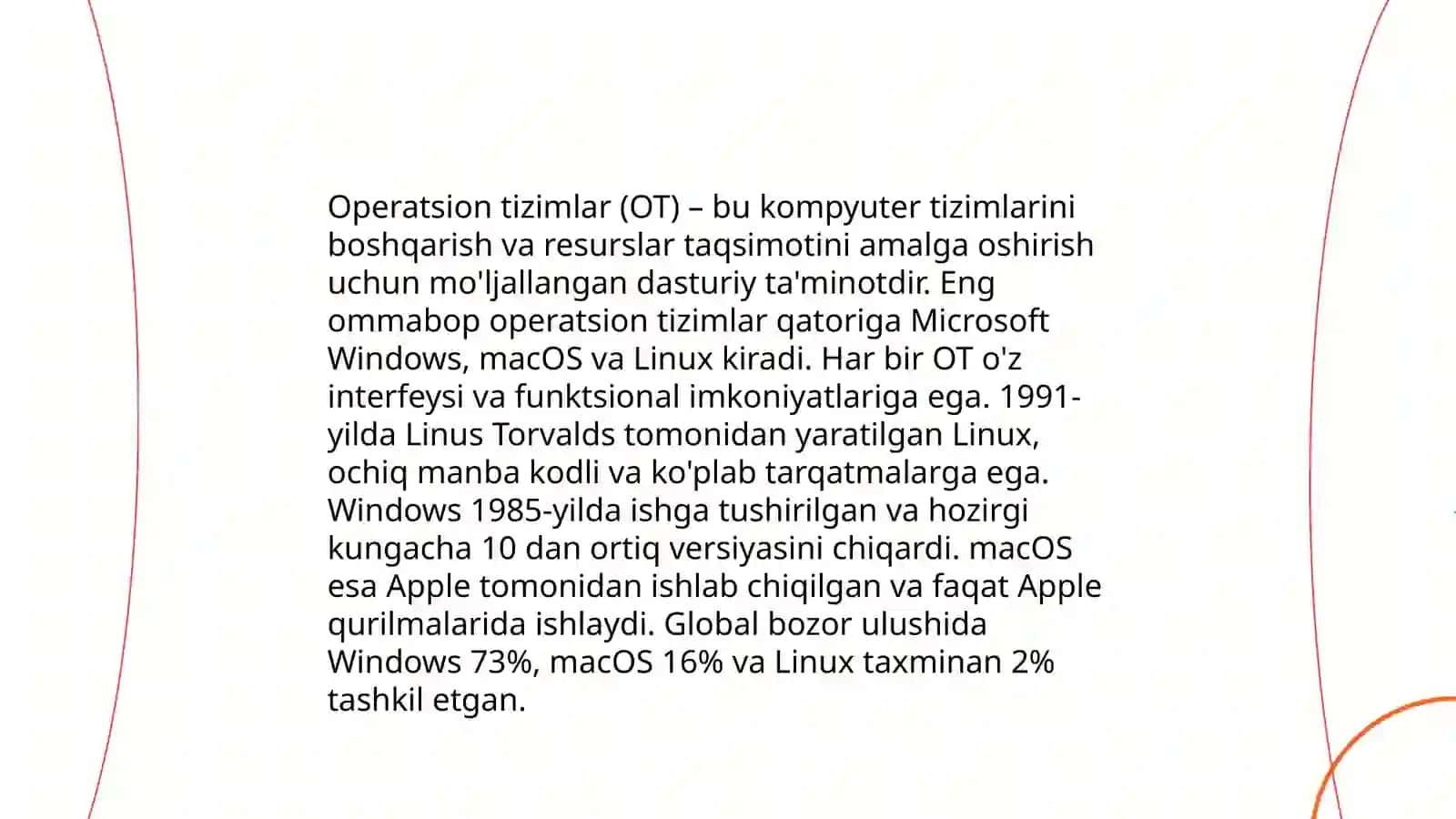 Tizim dasturiy ta'minot arxitekturalari 4