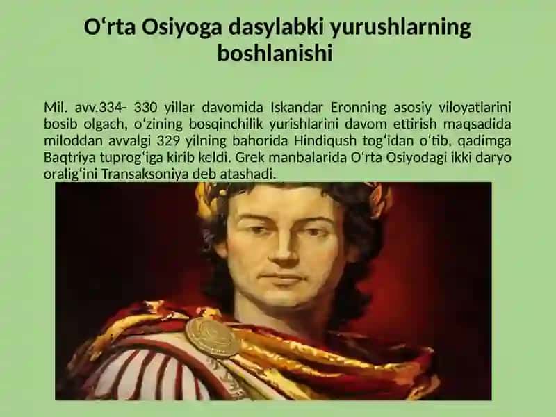 O'rta Osiyoga Makedonskiyning yurishlari 4