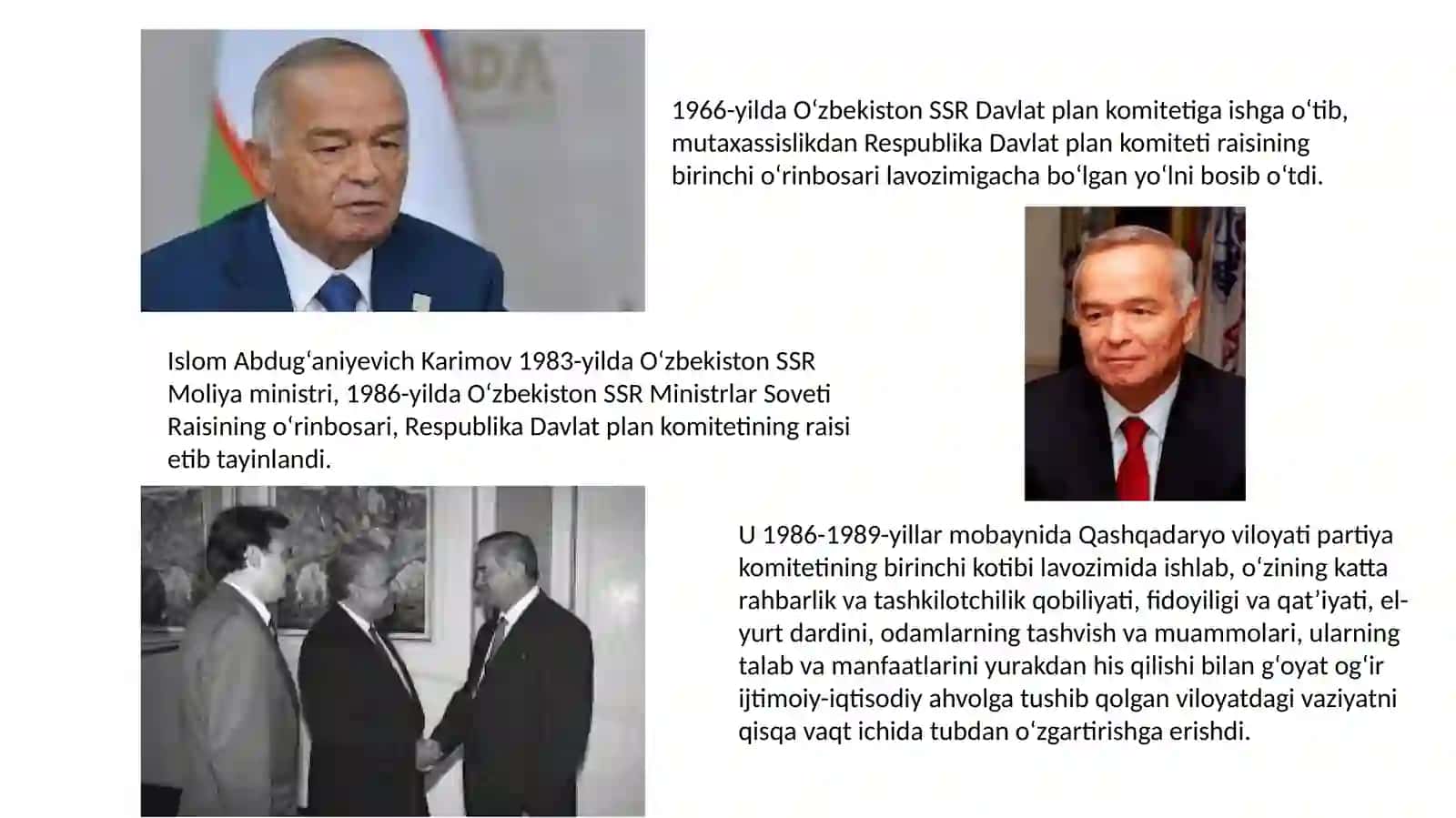 Islom Abdug'aniyevich Karimovning O'zbekiston Prezidenti Etib Saylanishi 4