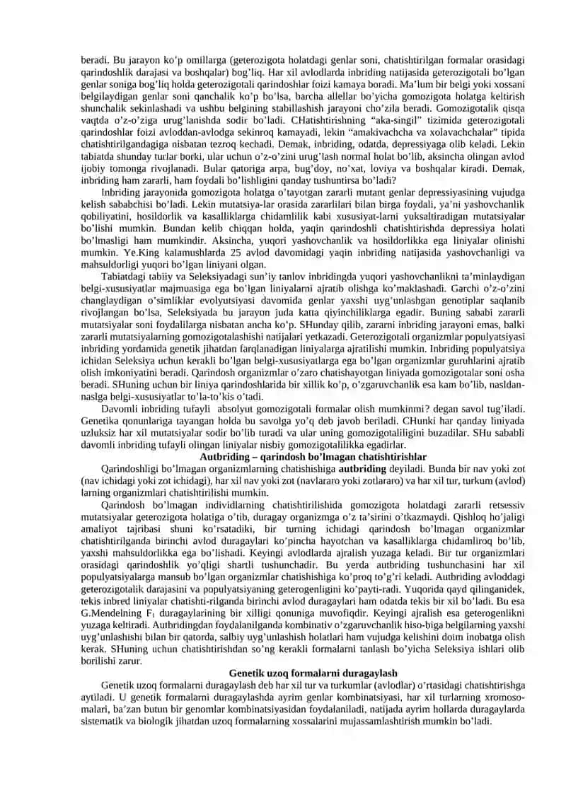 Irsiyat Genetika Tarixi 4