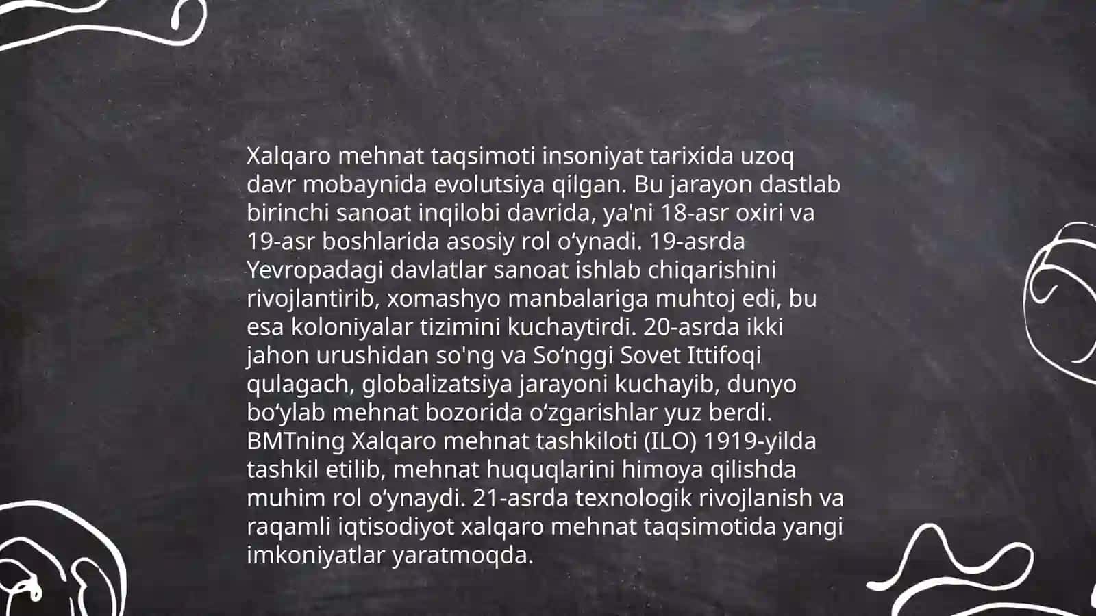 Xalqaro mehnat taqsimoti 4