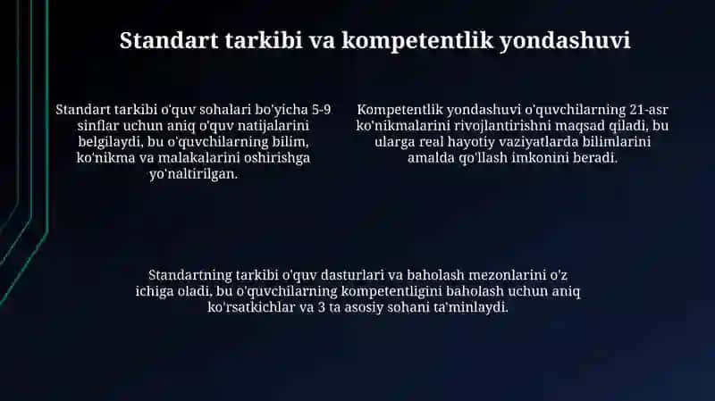 Davlat taʼlim standarti mazmunvamohiyati 4