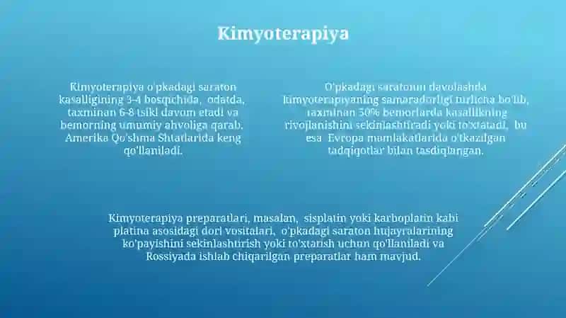 O'pkaning o'sma kasalliklari 4