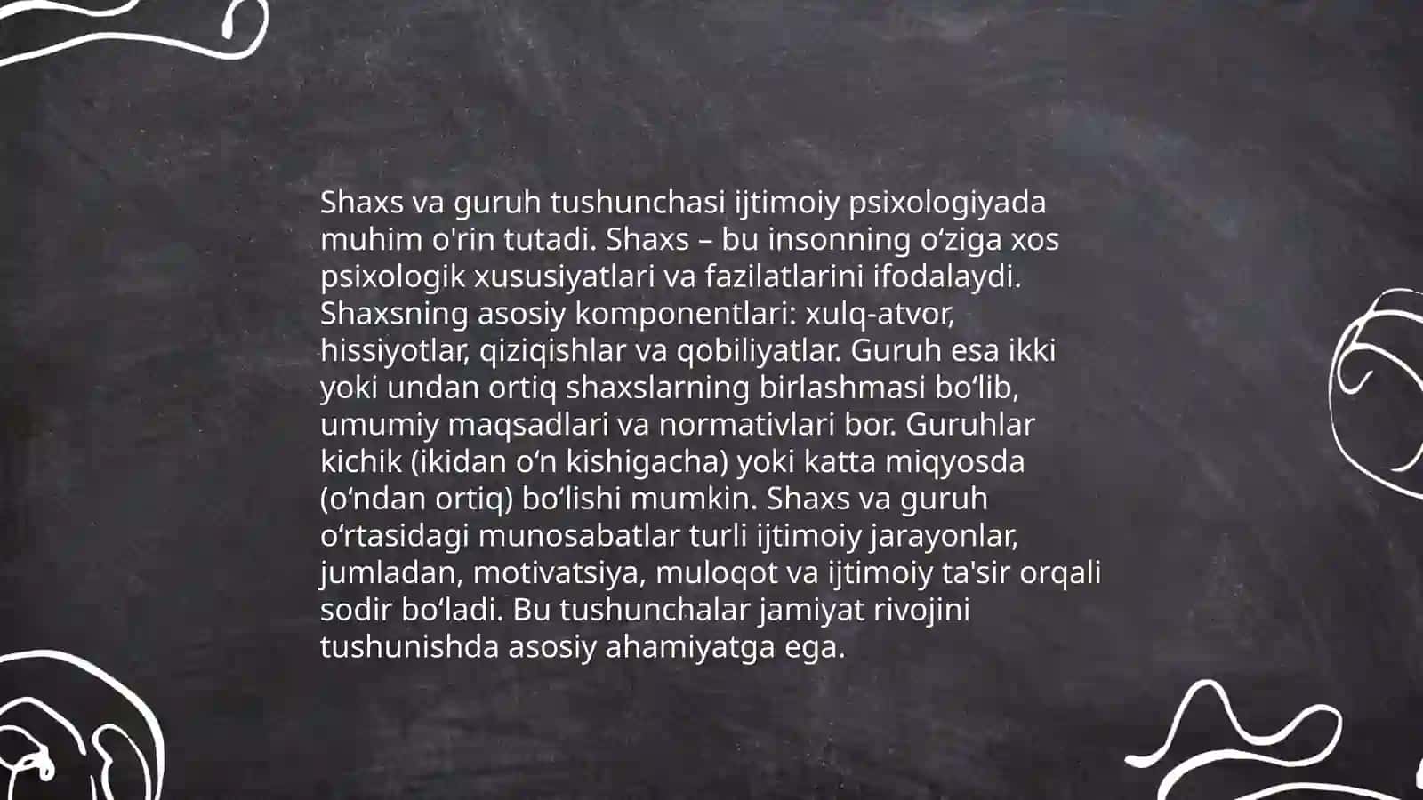 Ijtimoiy pisixalogiyada men konsepsiyasining mohiyati 4