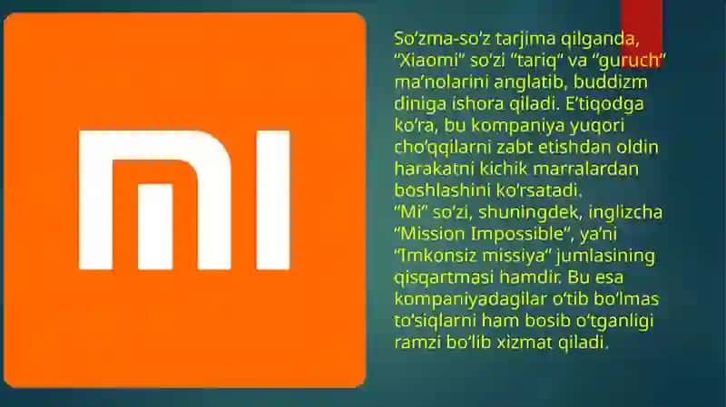 Xiaomi kompaniyasi Marketing 4