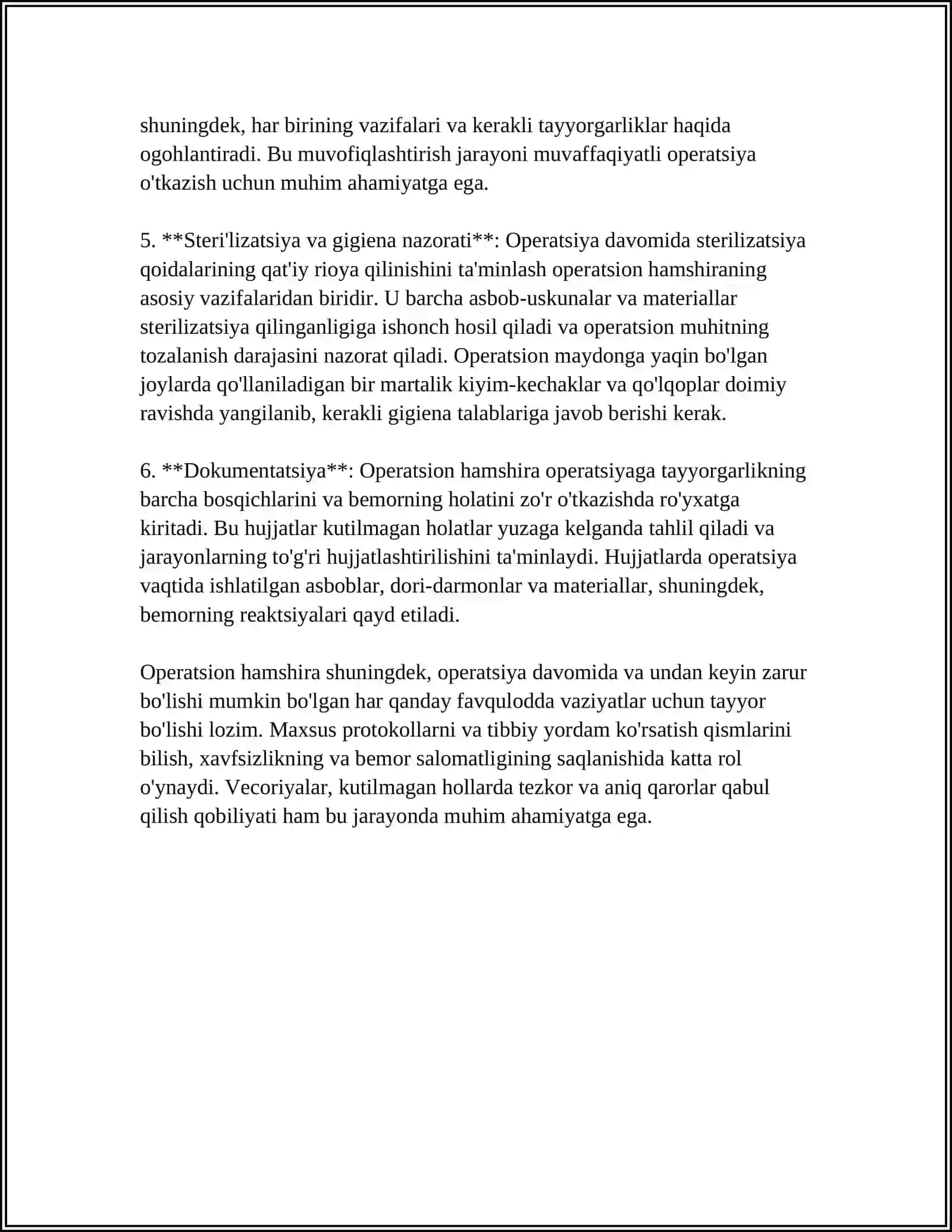 OPERATSION HAMSHIRANING OPERATSIYAGA TAYYORLASH 4