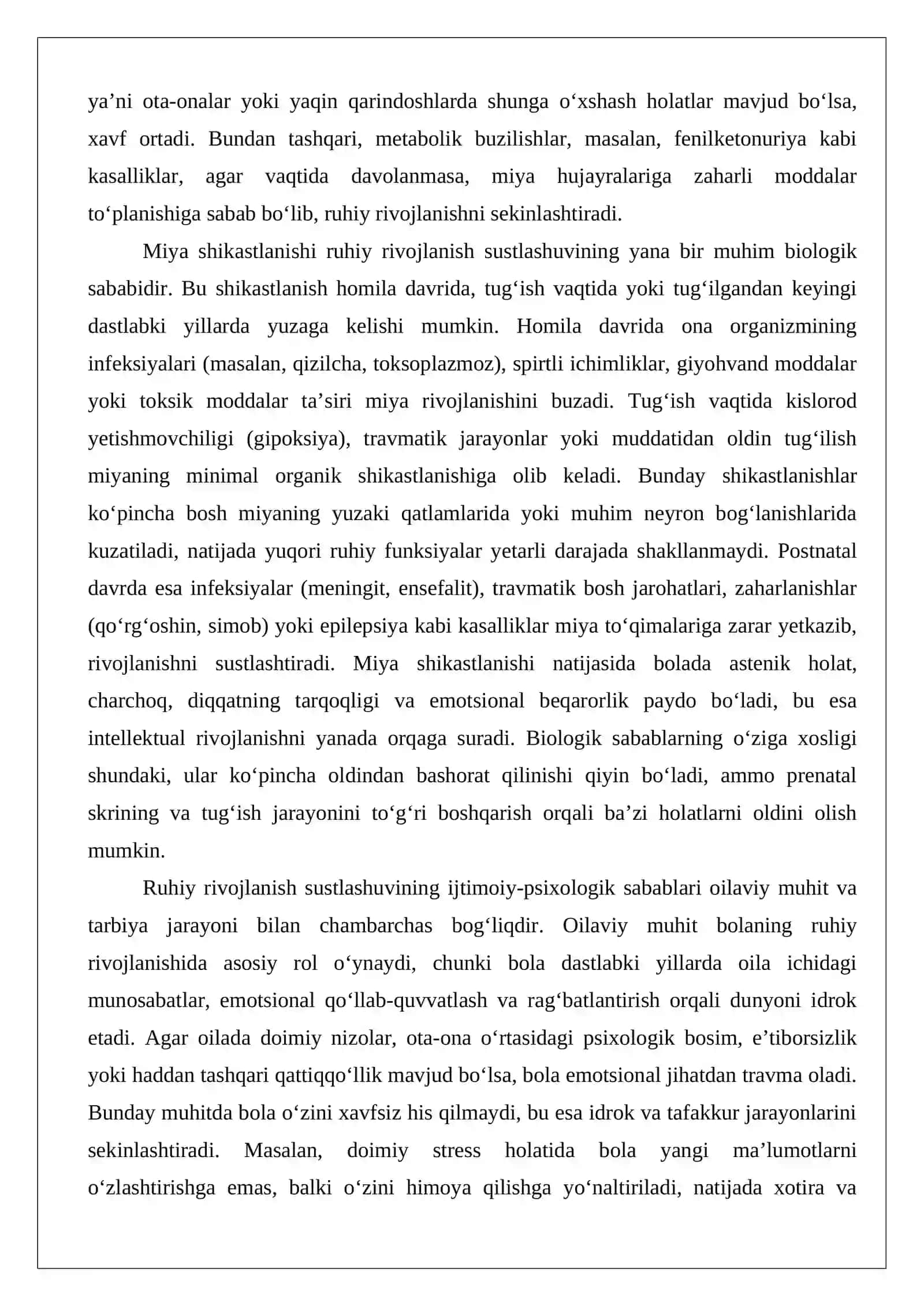 Ruhiy rivojlanishi sustlashgan bolalar 4