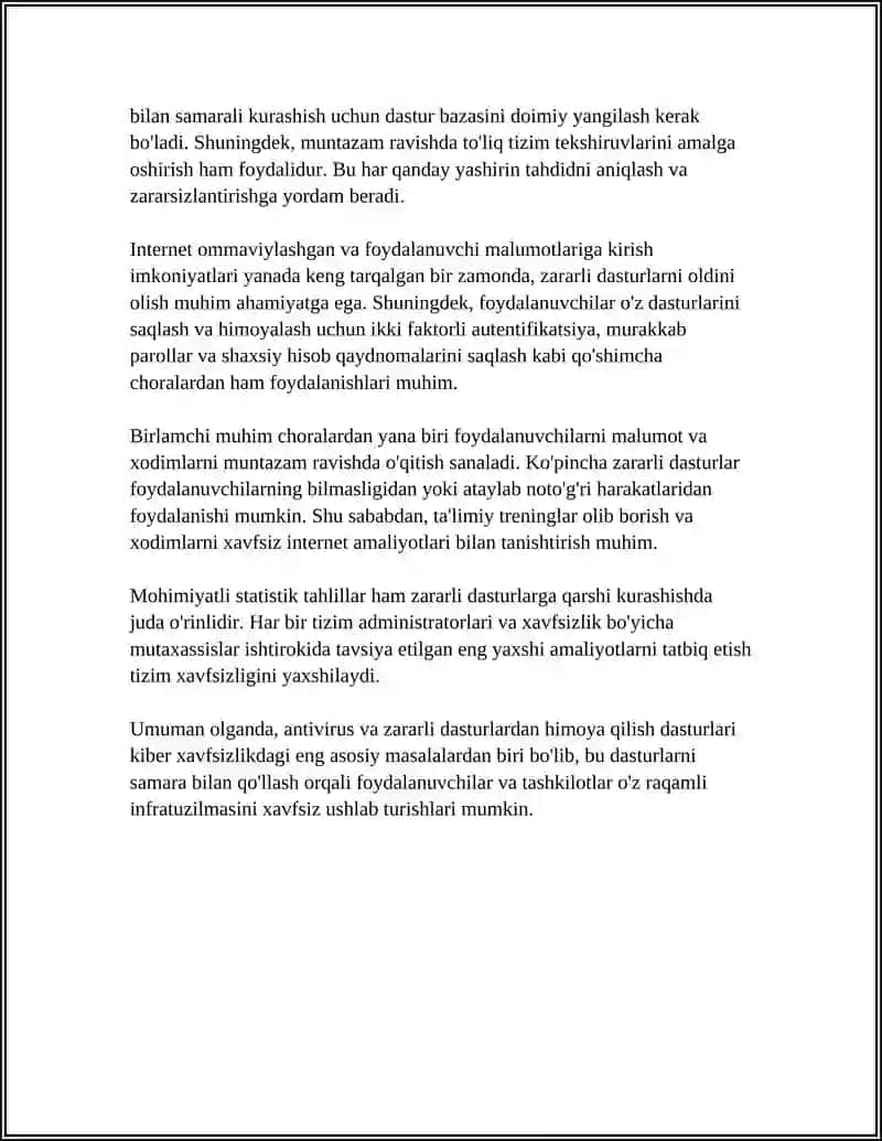 KIBERXAFSIZLIK DASTURLARI 4