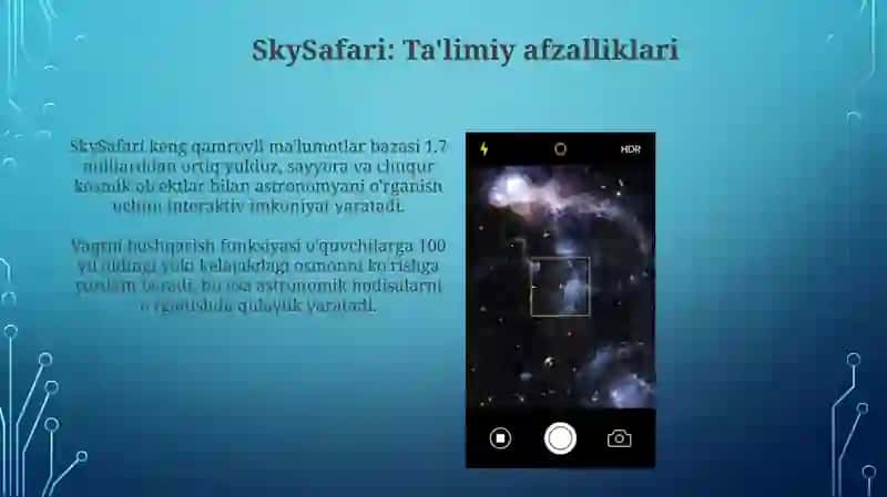 Skysafari va Stellarium ilovalari 4