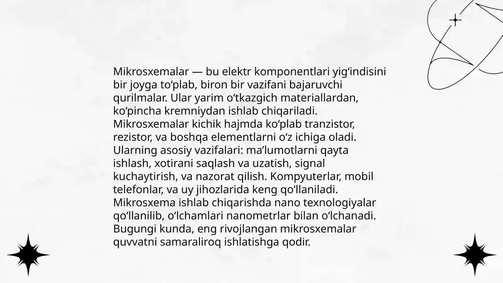 Mikroelektronika elementlari 4