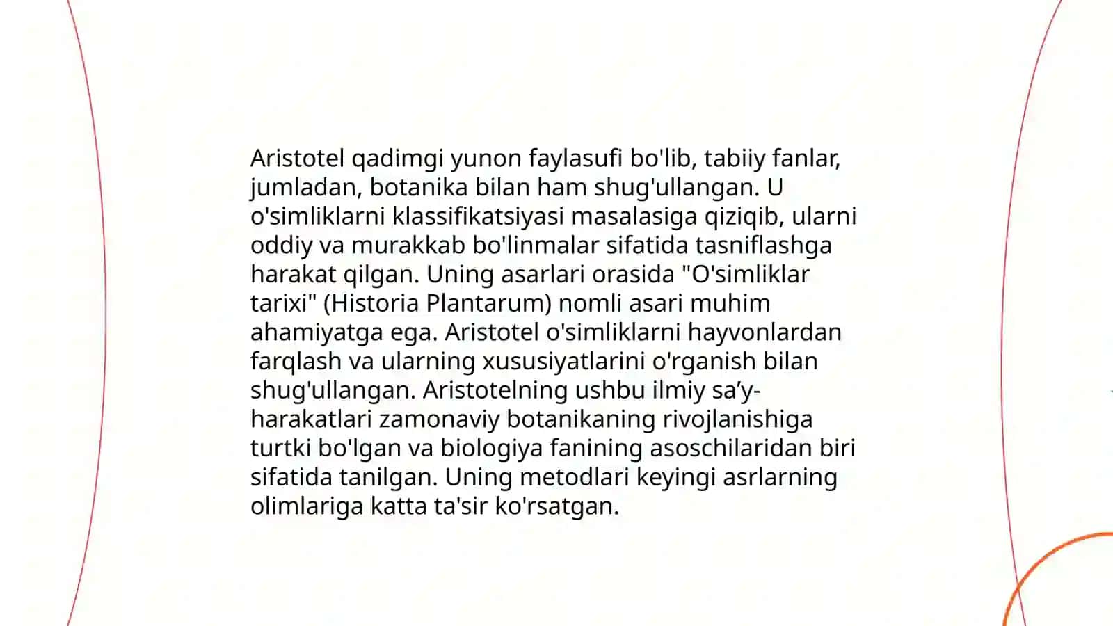 Evolyutsion gʻoyalarning rivojlanish tarixi 4