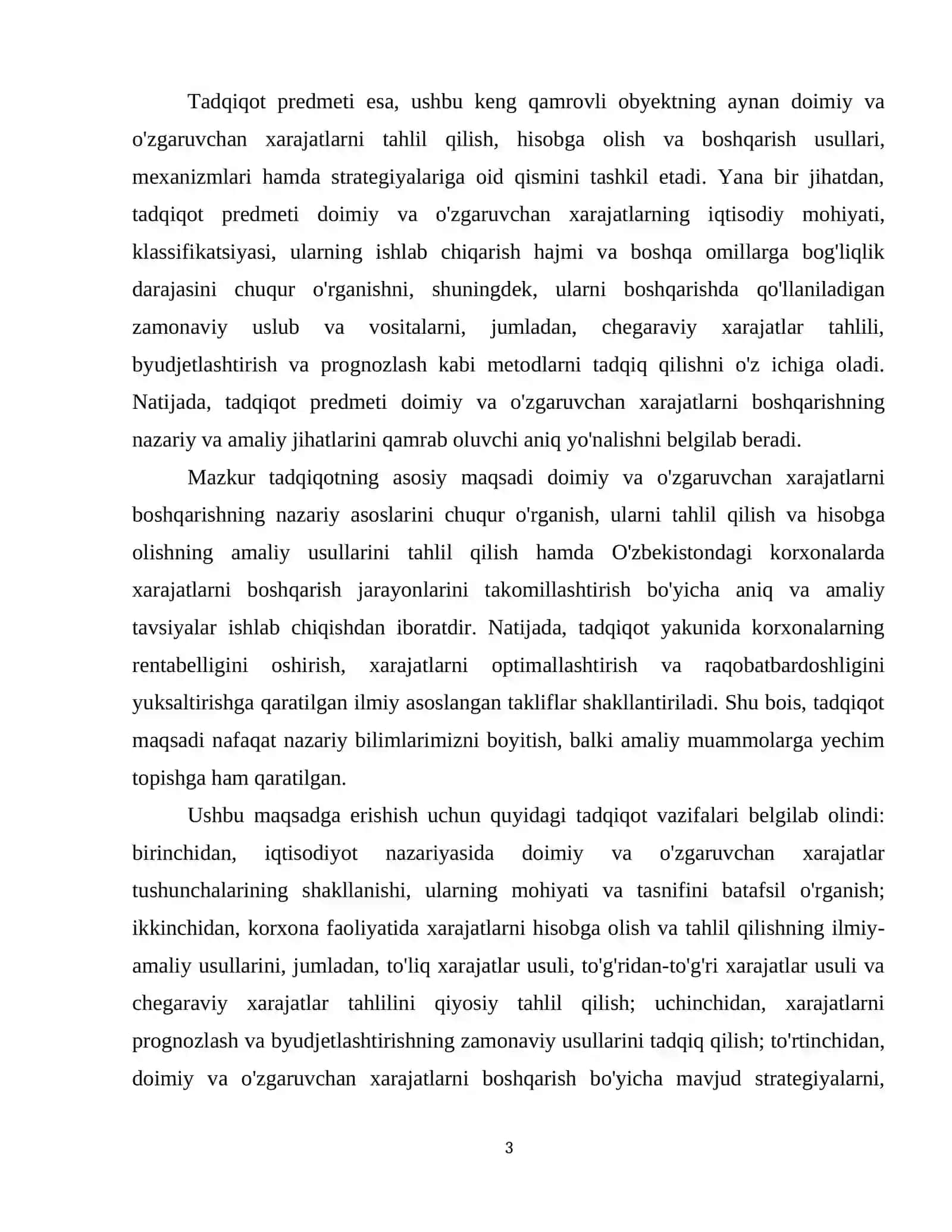 Doimiy va oʻzgaruvchan xarajatlarni boshqarish 4