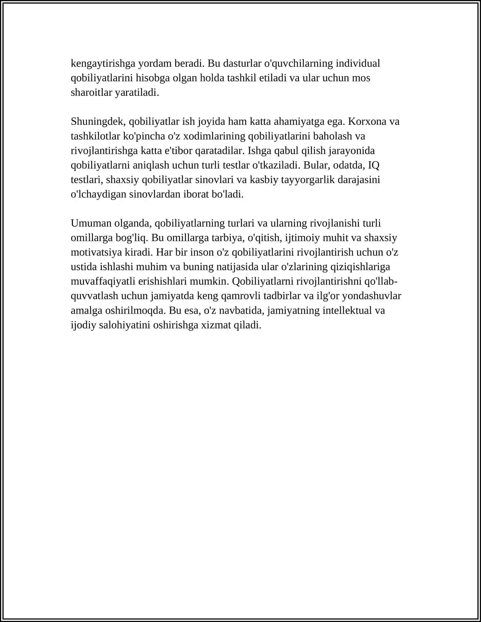 QOBILIYAT IQTIDOR ISTEʼDOD 4