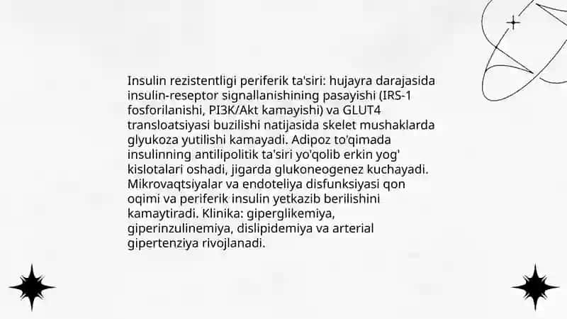 Uglevodlar almashinuvi boshqarilishining buzilishlari 4