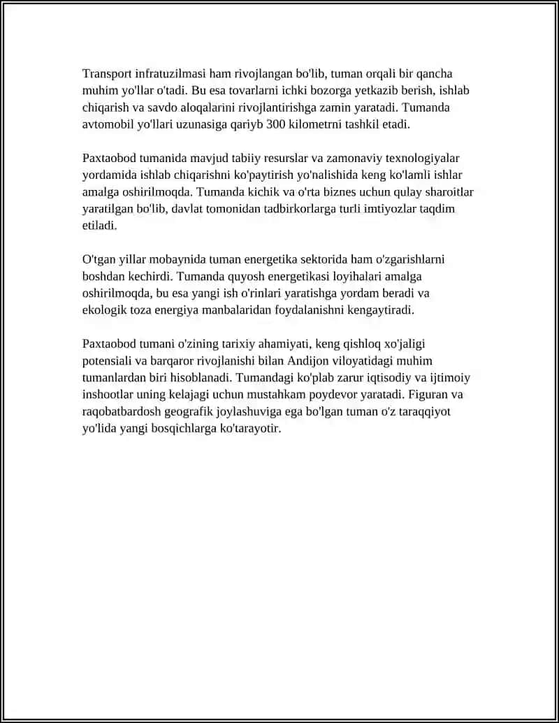 PAXTAOBOD TUMANI REFERAT 4