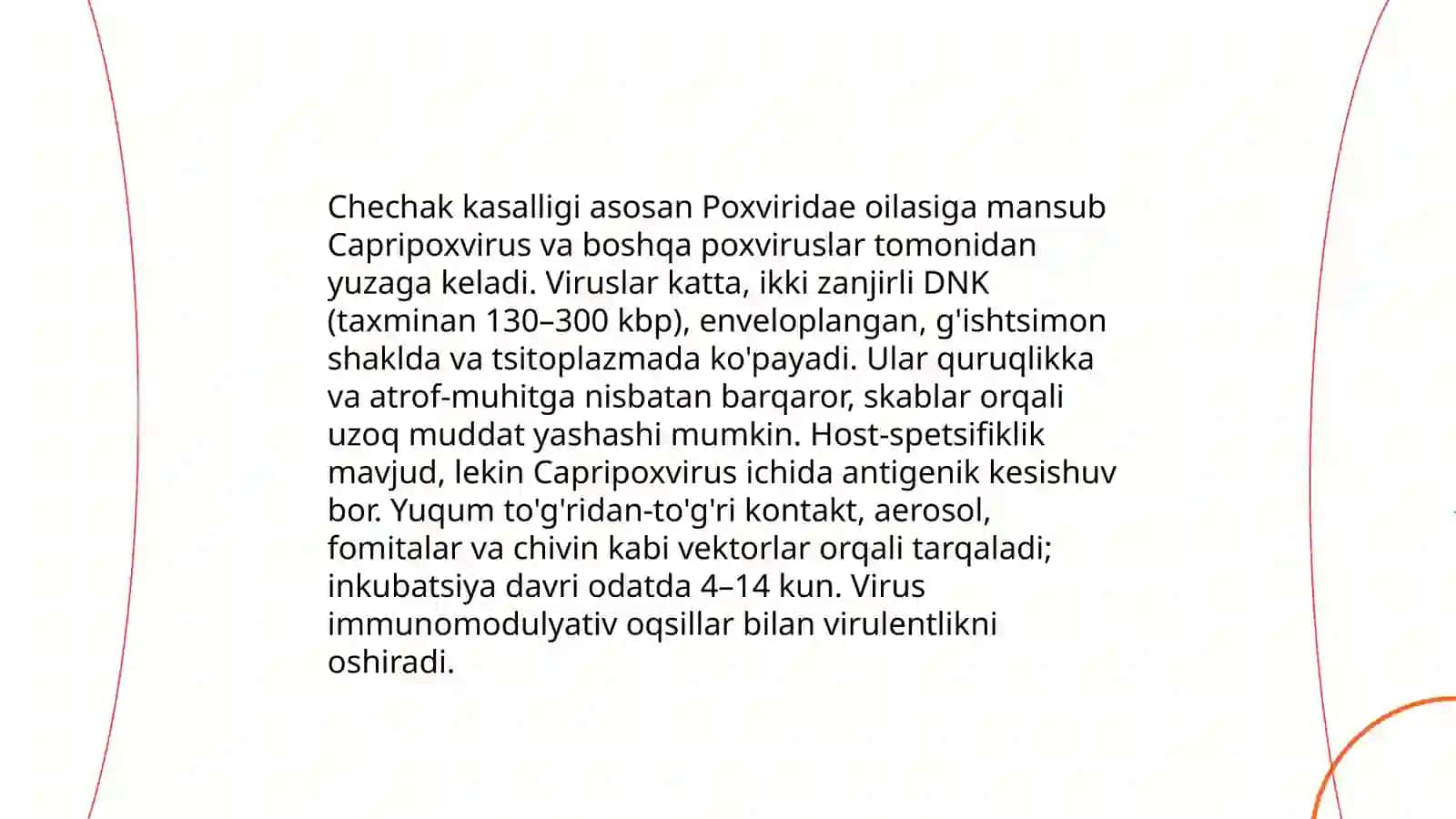 Hayvonlarda chechak kasalligi 4
